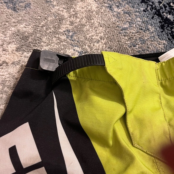 FLY RACING F-16 PANT BLACK/LIME Sz 26 - Picture 5 of 9